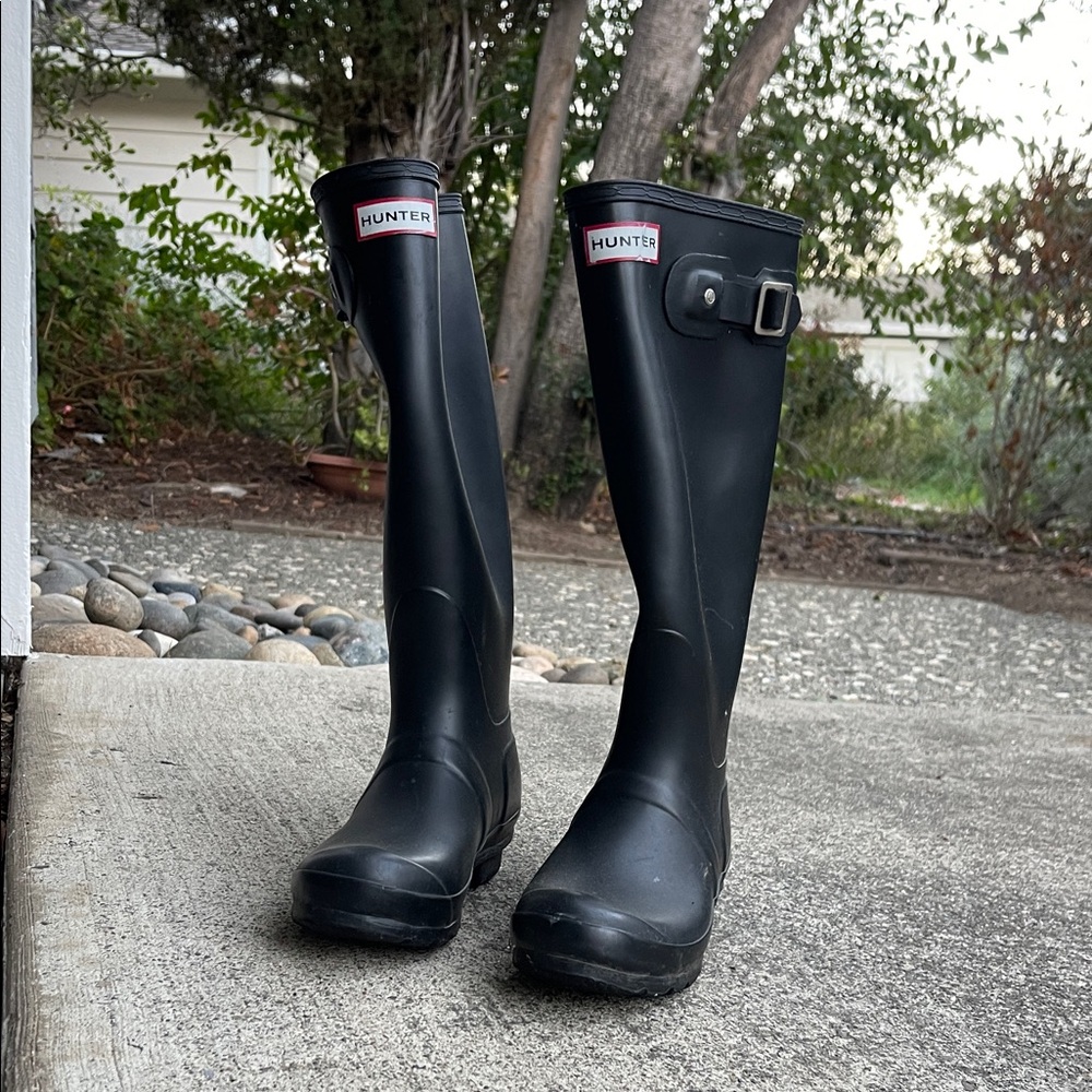 Hunter Classic Black Waterproof Boots